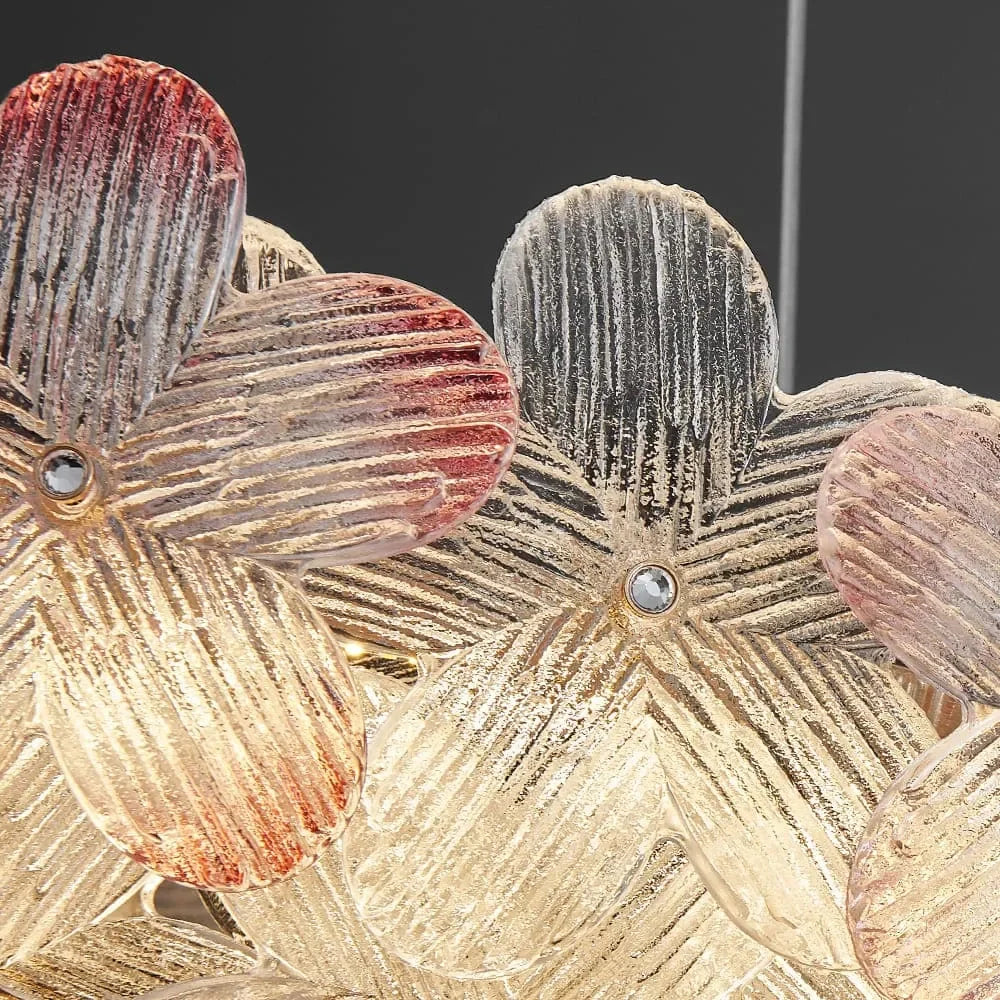 close-up-of-elegant-floral-glass-linear-chandelier-ch449-20250806-Feyran-lighting