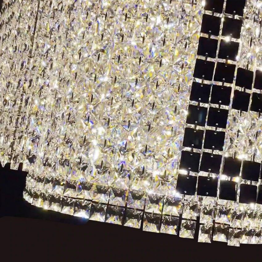 Fandi Round Crystal Chandelier