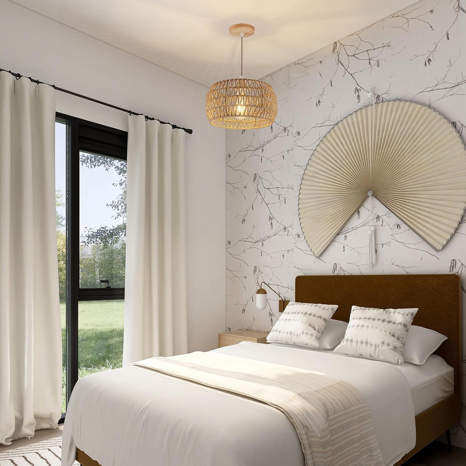 farmhouse-basket-weave-chandelier-wooden-base-ch391-20250530-bedroom-Feyran-lighting
