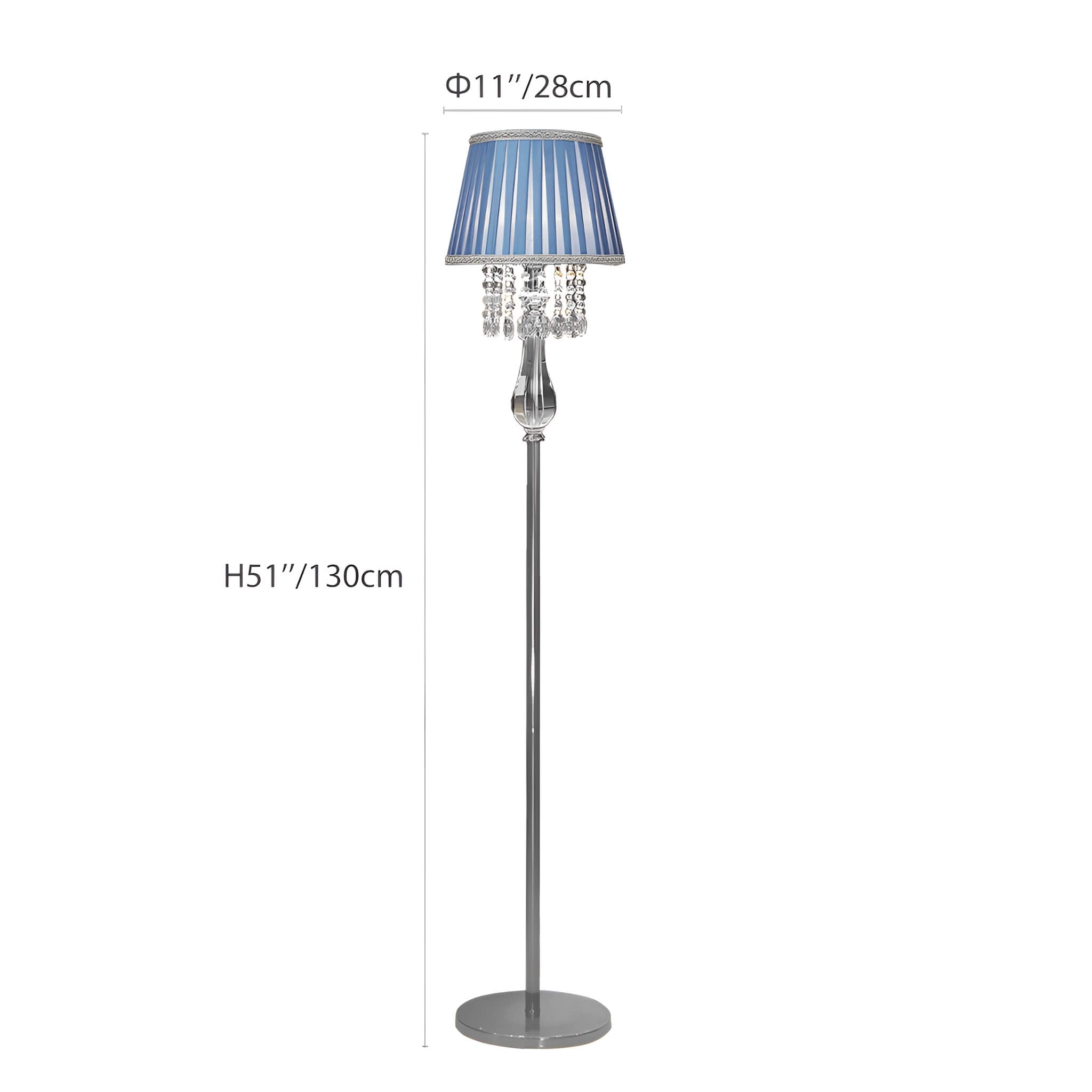 Fashion Crystal Floor Lamp -size |Feyran