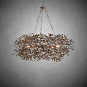 Fiore Crown Chandelier 39" 48" 60"-Chandelier-Feyran-GOLD-39"-Feyran