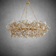 Fiore Crown Chandelier 39" 48" 60"-Chandelier-Feyran-GOLD-39"-Feyran