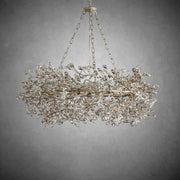 Fiore Crown Chandelier 39" 48" 60"-Chandelier-Feyran-SILVER-39"-Feyran