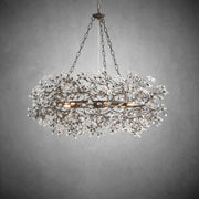 Fiore Crown Chandelier 39" 48" 60"-Chandelier-Feyran-GOLD-39"-Feyran
