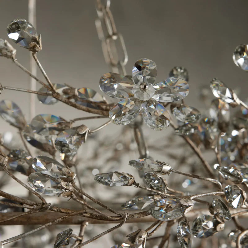 Fiore Crown Chandelier 39" 48" 60"-Chandelier-Feyran-GOLD-39"-Feyran
