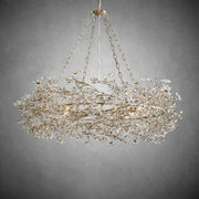 Fiore Crown Chandelier 39" 48" 60"-Chandelier-Feyran-GOLD-39"-Feyran