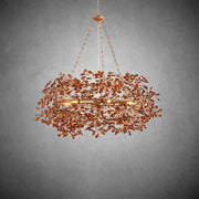 Fiore Crown Chandelier 39" 48" 60"-Chandelier-Feyran-GOLD-39"-Feyran