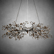 Fiore Linear Chandelier 43" 51" 68"W-Chandelier-Feyran-GOLD-43"-Feyran