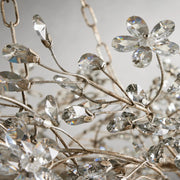 Fiore Oval Chandelier 62'' 74''-Chandelier-Feyran-GOLD-62"-Feyran
