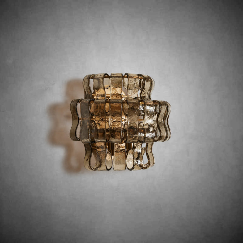 Ghiaccio Glass Wall Sconce