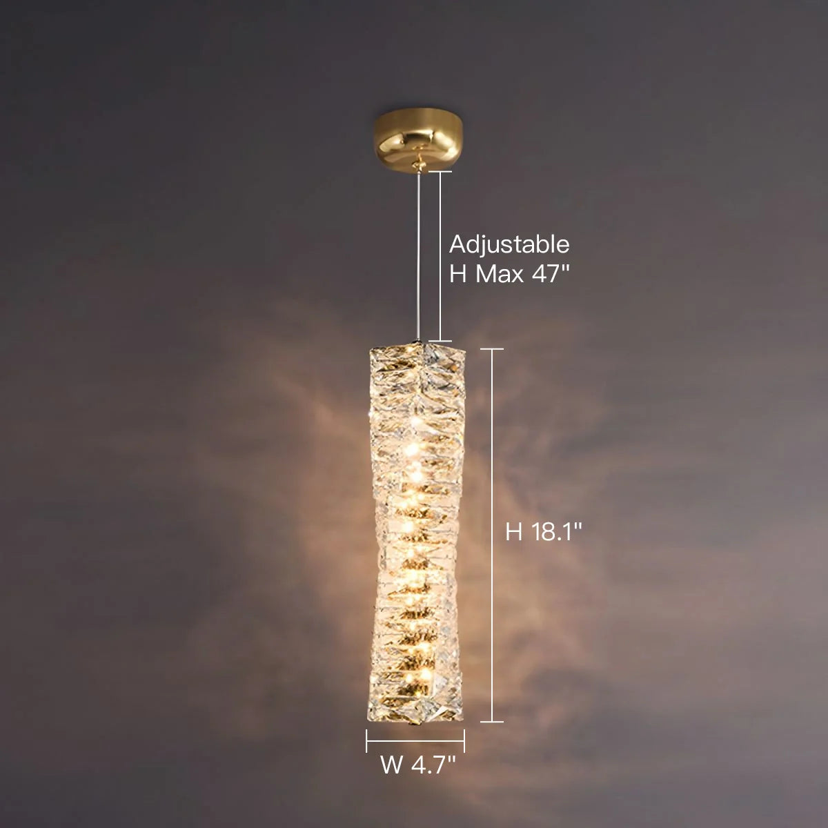 gold-glam-stacked-crystal-pendant-light-ch426-Feyran-lighting