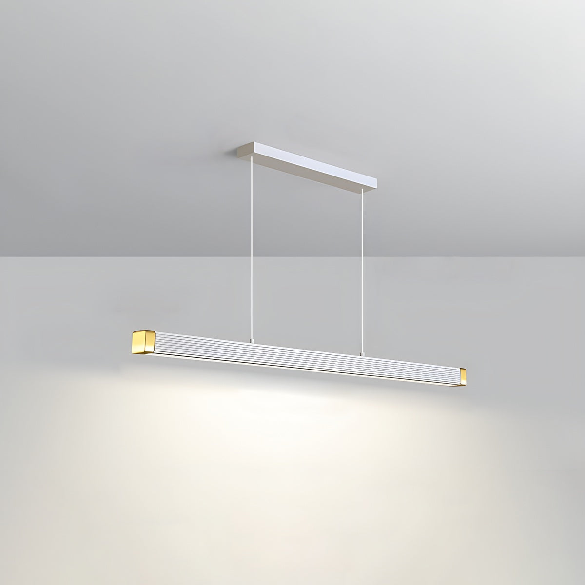 Feyran Roman Column Linear Pendant Light for Kitchen