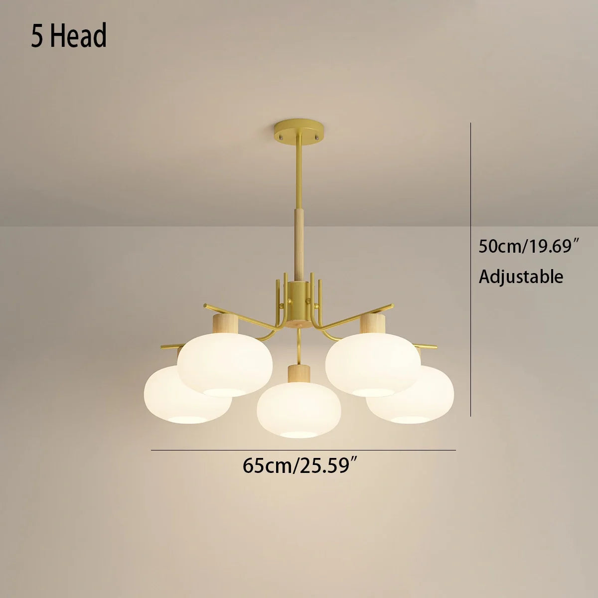 Feyran Pastoral American Retro Flower Chandelier