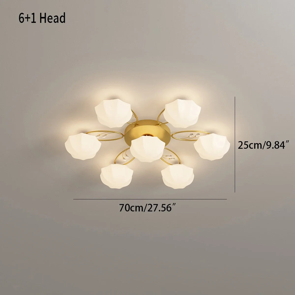 Feyran Light Luxury French Bud Ceiling Lamp