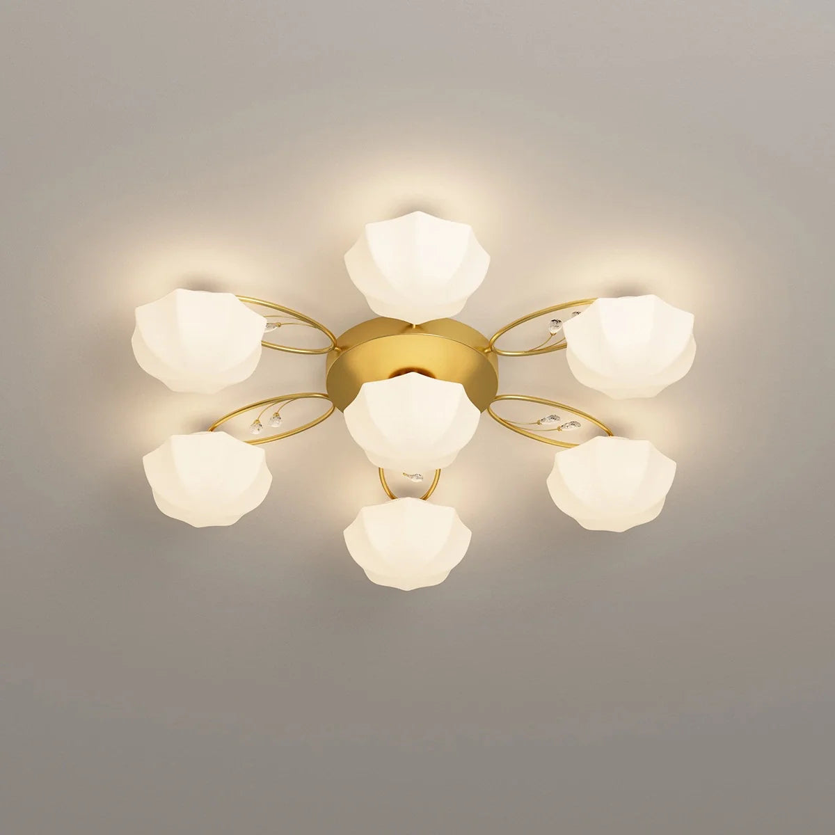 Feyran Light Luxury French Bud Ceiling Lamp