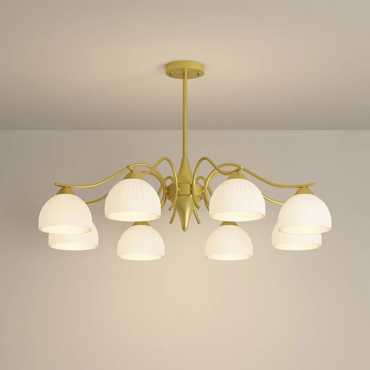 Feyran French Pastoral Living Room Chandelier