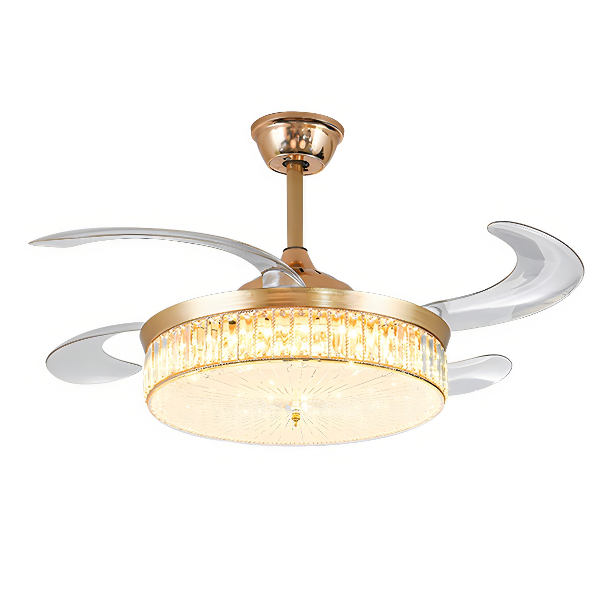 Feyran Remote Hugger Ceiling Fan Light