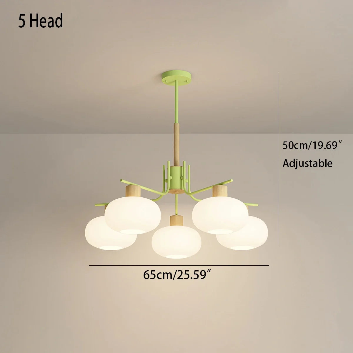 Feyran Pastoral American Retro Flower Chandelier
