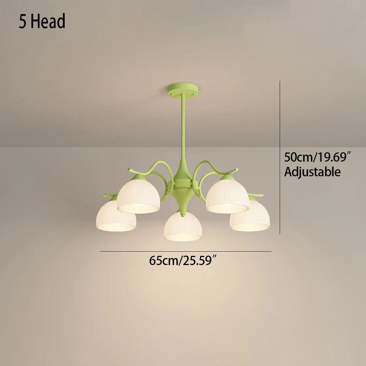 Feyran French Pastoral Living Room Chandelier