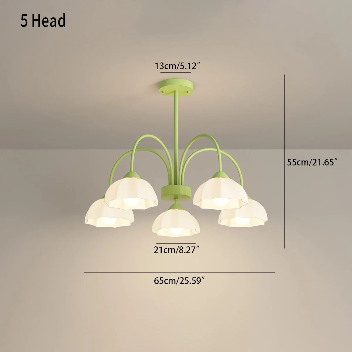 Feyran Nordic Modern Light Luxury Flower Chandelier