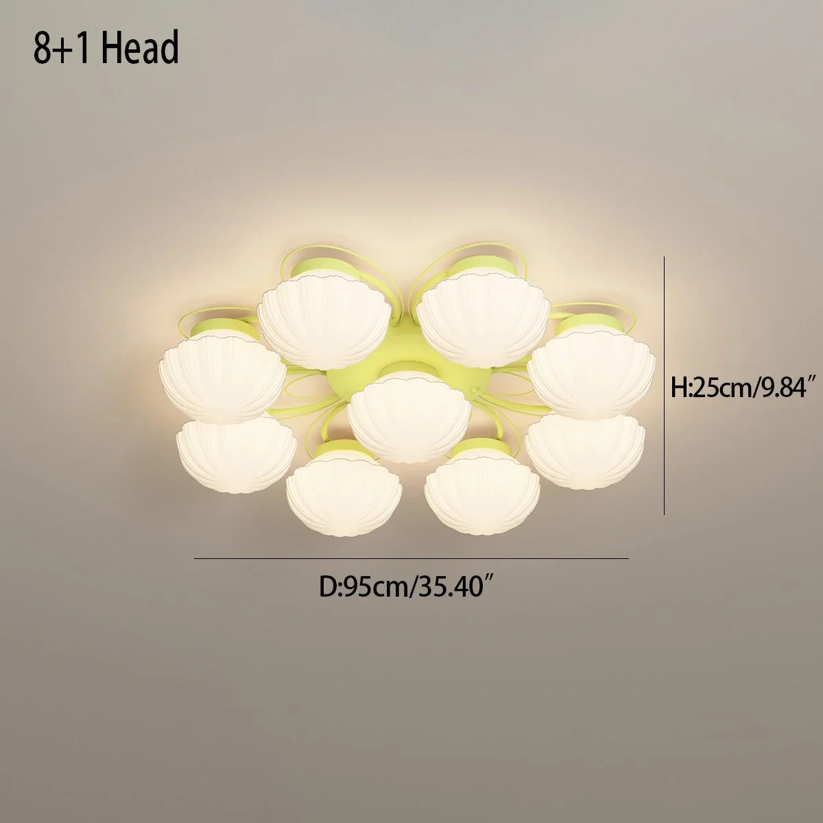 Feyran Creative Flower Living Room Ceiling Lamp