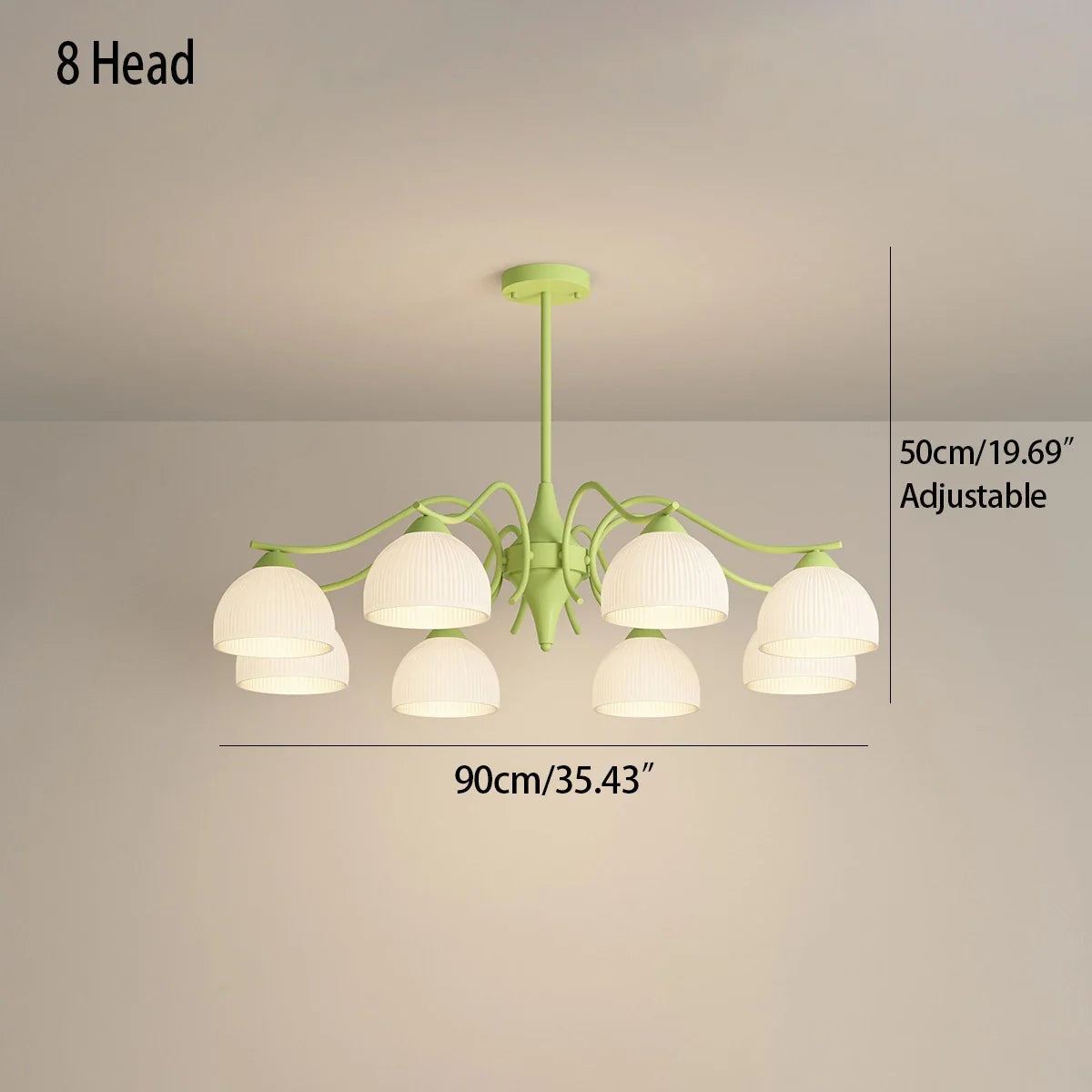Feyran French Pastoral Living Room Chandelier