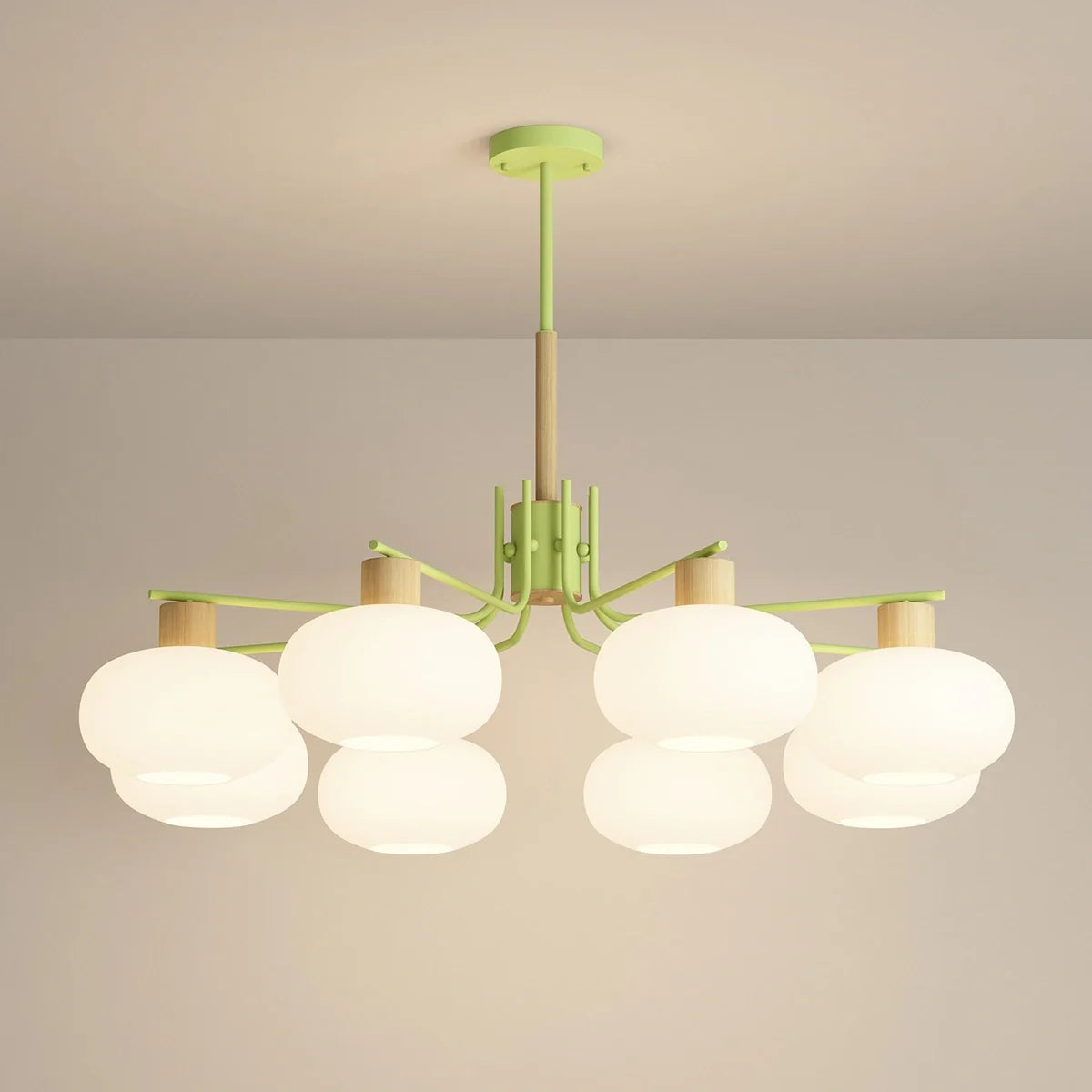 Feyran Pastoral American Retro Flower Chandelier