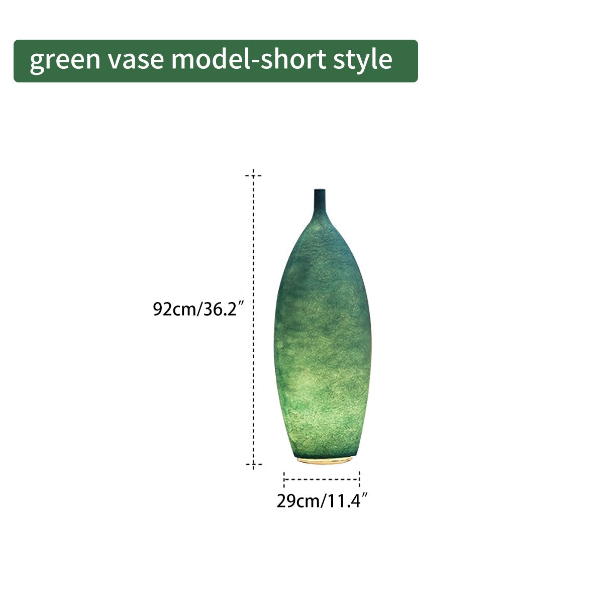 Feyran Colorful Vases Outdoor Floor Lamp