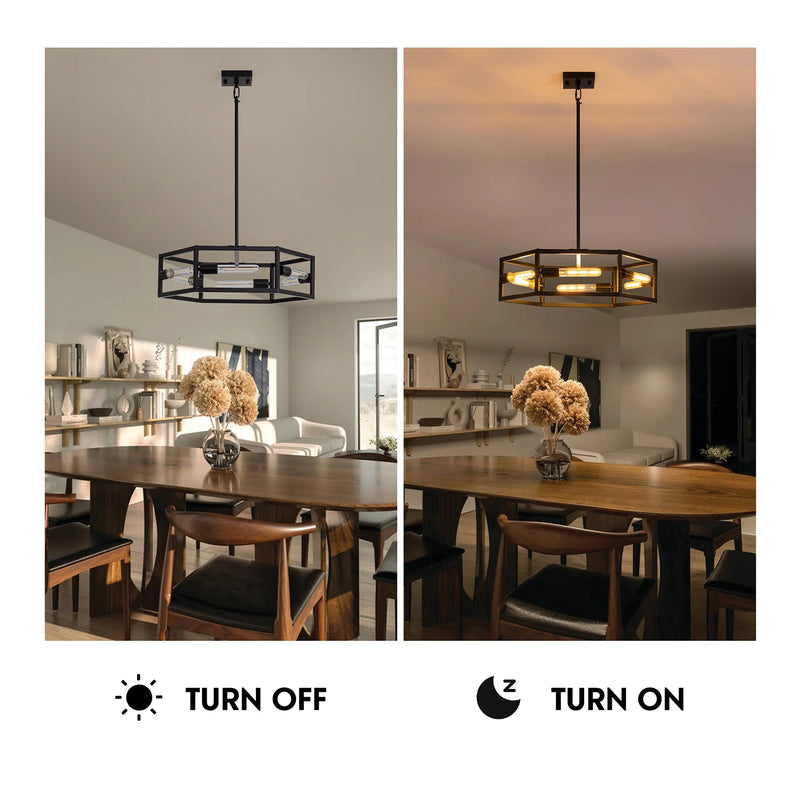 hexagon-industrial-black-lantern-drum-chandelier-ch396-20250606-Feyran-lighting