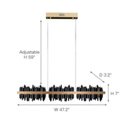iceberg-industrial-linear-chandelier-black-gold-finish-ch395-20250529-Feyran-Lighting