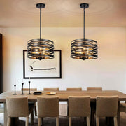 industrial-black-metal-drum-pendant-light-in-dining-room-ch417-a-20250703-Feyran-lighting