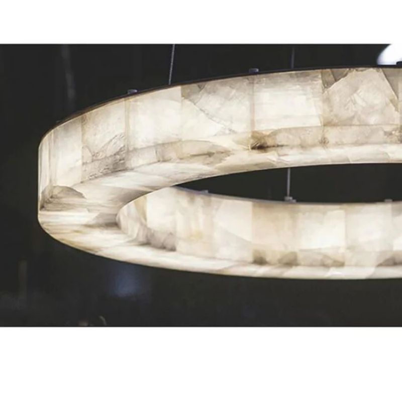 Karen Calcite Ring Chandelier 30″39″