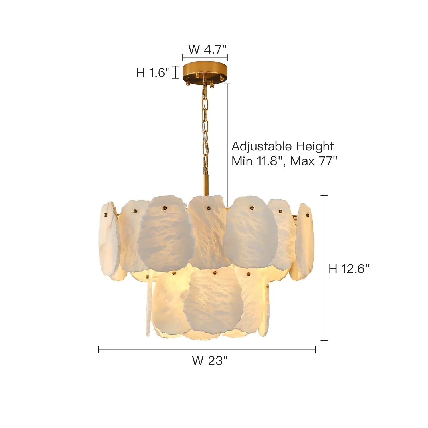 dimension-of-two-layered-alabaster-round-chandelier-ch457-20250826-Feyran-lighting
