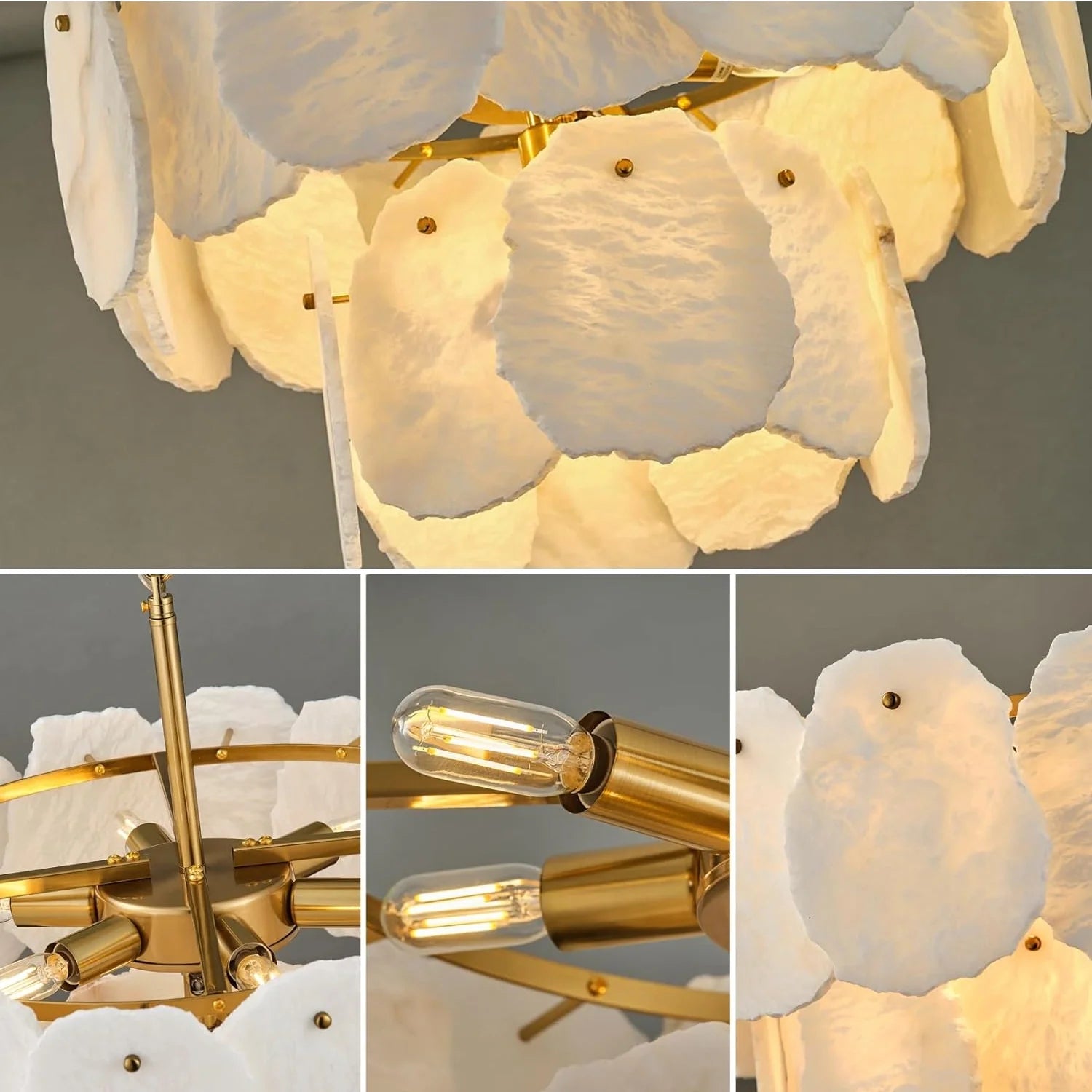 close-up-of-layered-alabaster-round-chandelier-ch457-20250826-Feyran-lighting