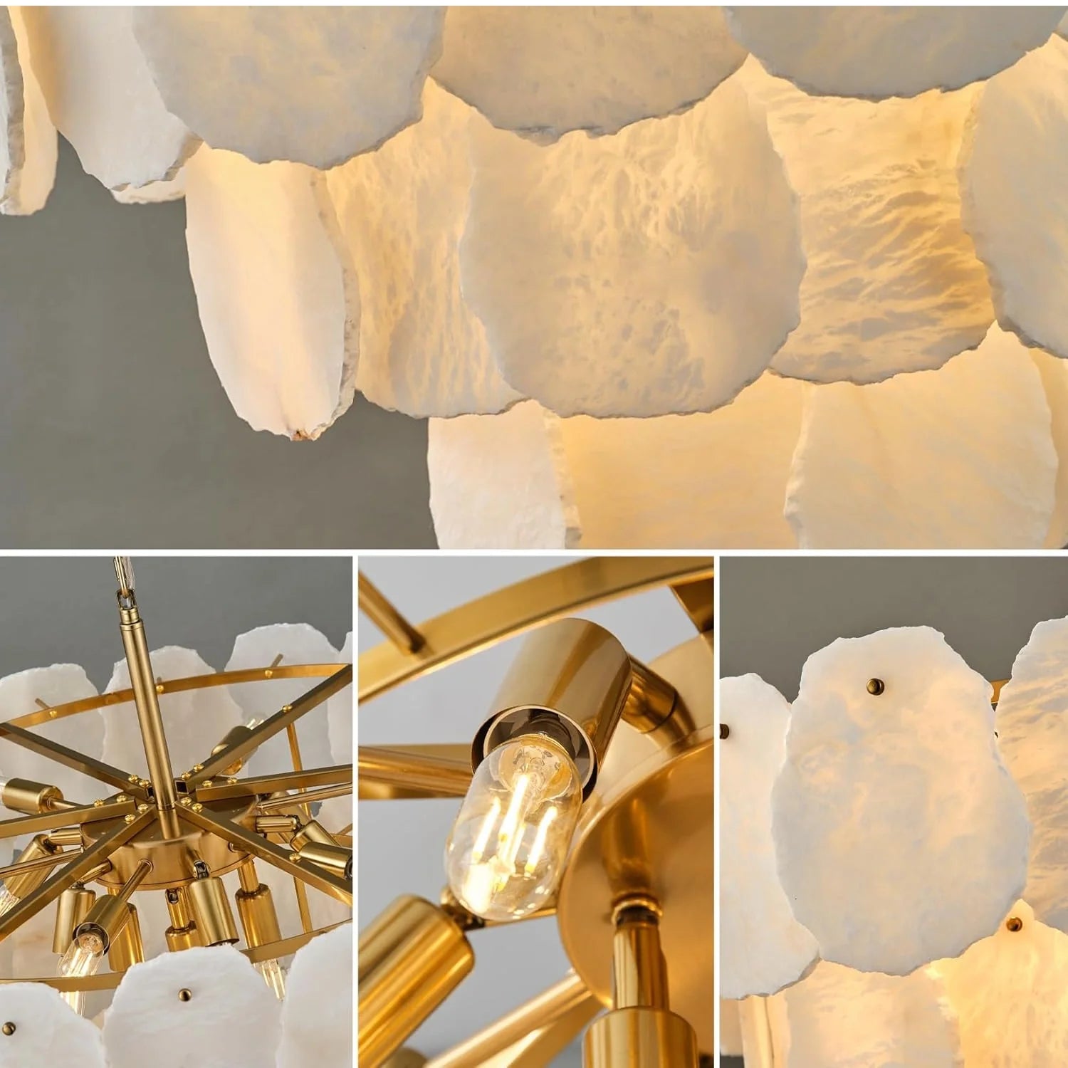 close-up-of-layered-alabaster-round-chandelier-ch457-20250826-Feyran-lighting