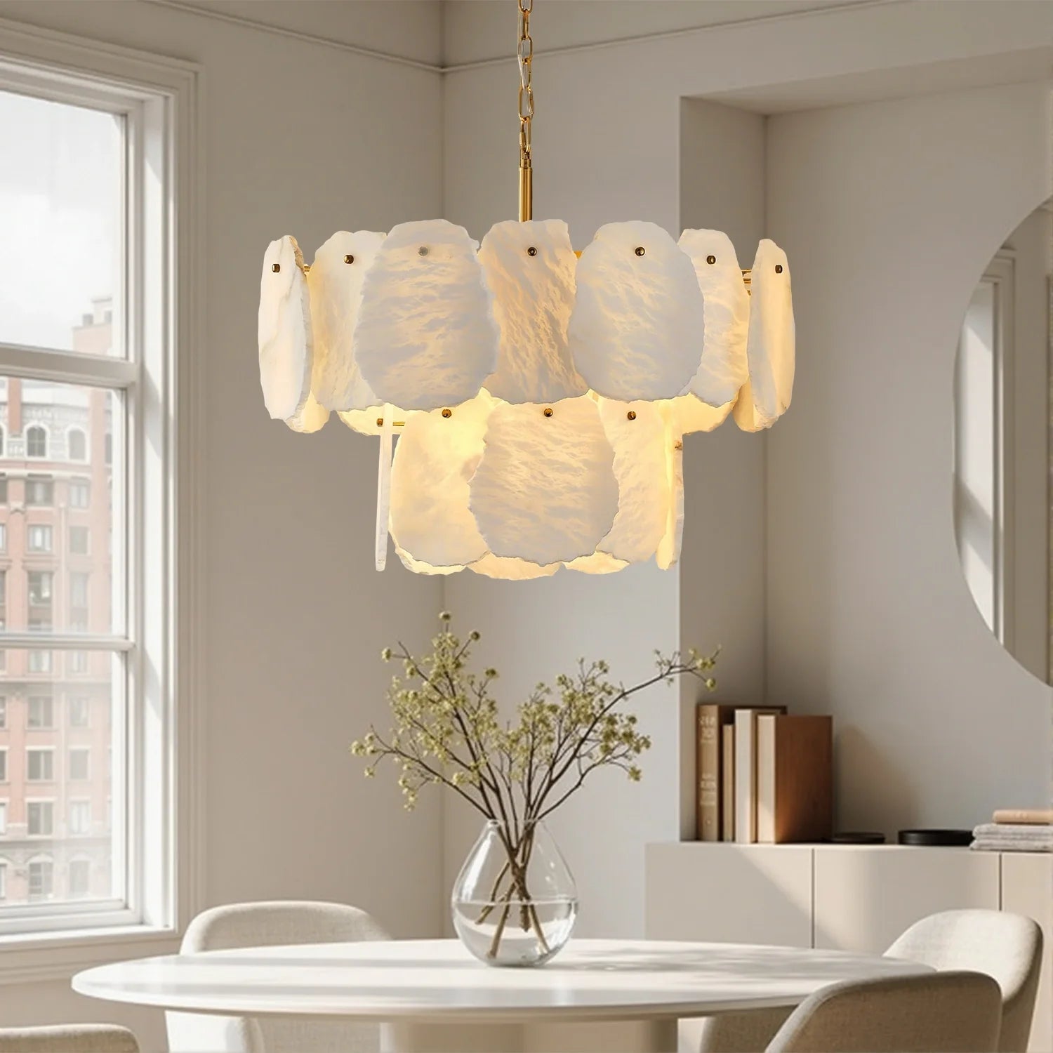 two-layered-alabaster-round-chandelier-ch457-20250826-Feyran-lighting