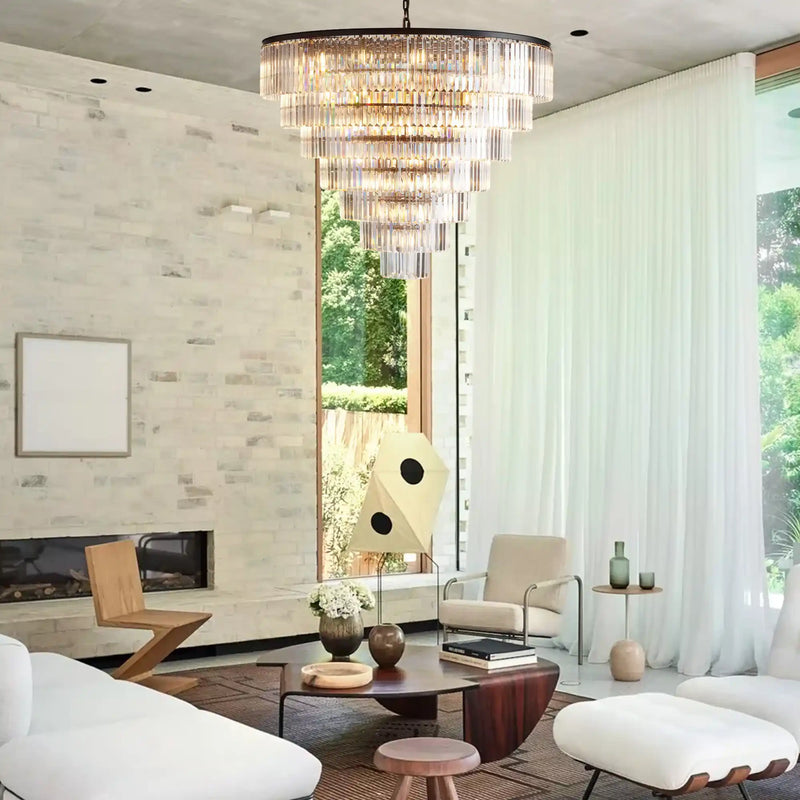Leyland Tiered Round Chandelier