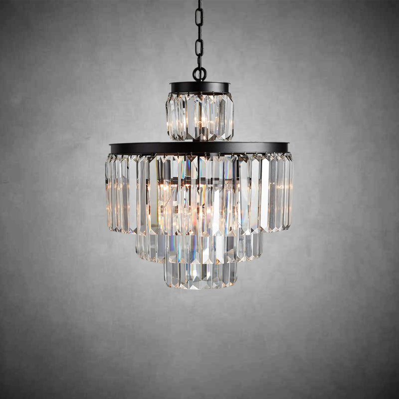Leyland Tiered Round Chandelier Lighting