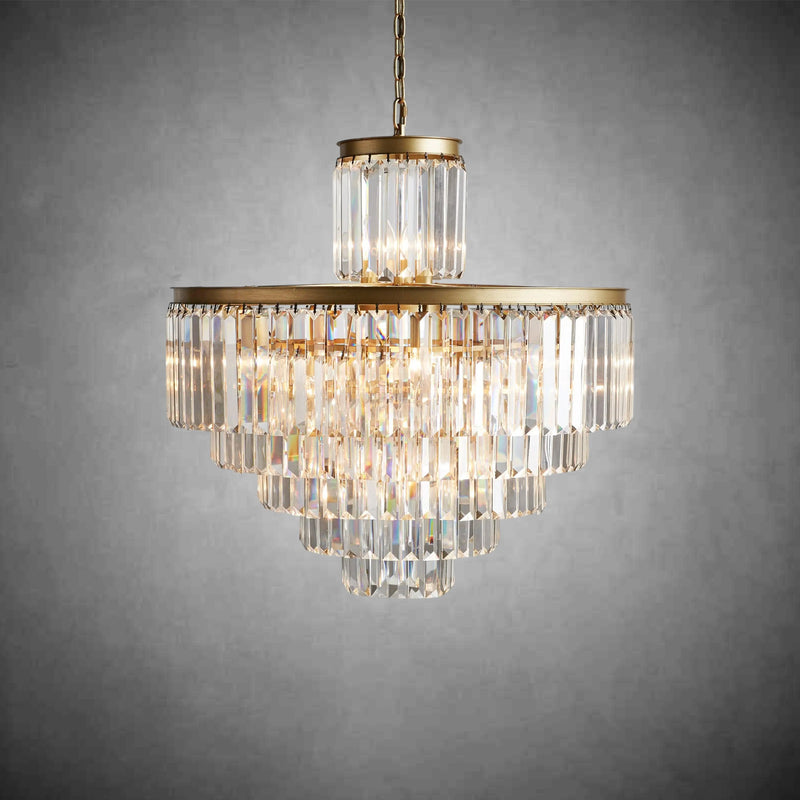 Leyland Tiered Round Chandelier Lighting