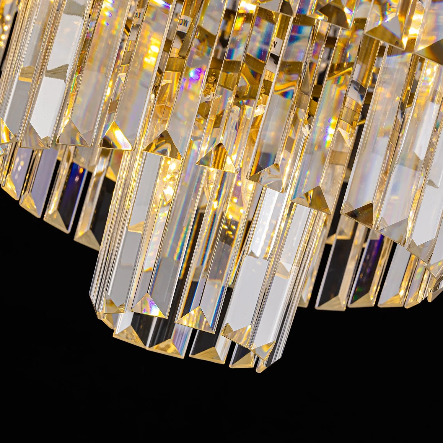 close-up-of-lumina-gold-crystal-tiered-chandelier-Feyran-lighting-5
