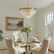 lumina-gold-crystal-tiered-chandelier-in-dining-room-Feyran-lighting