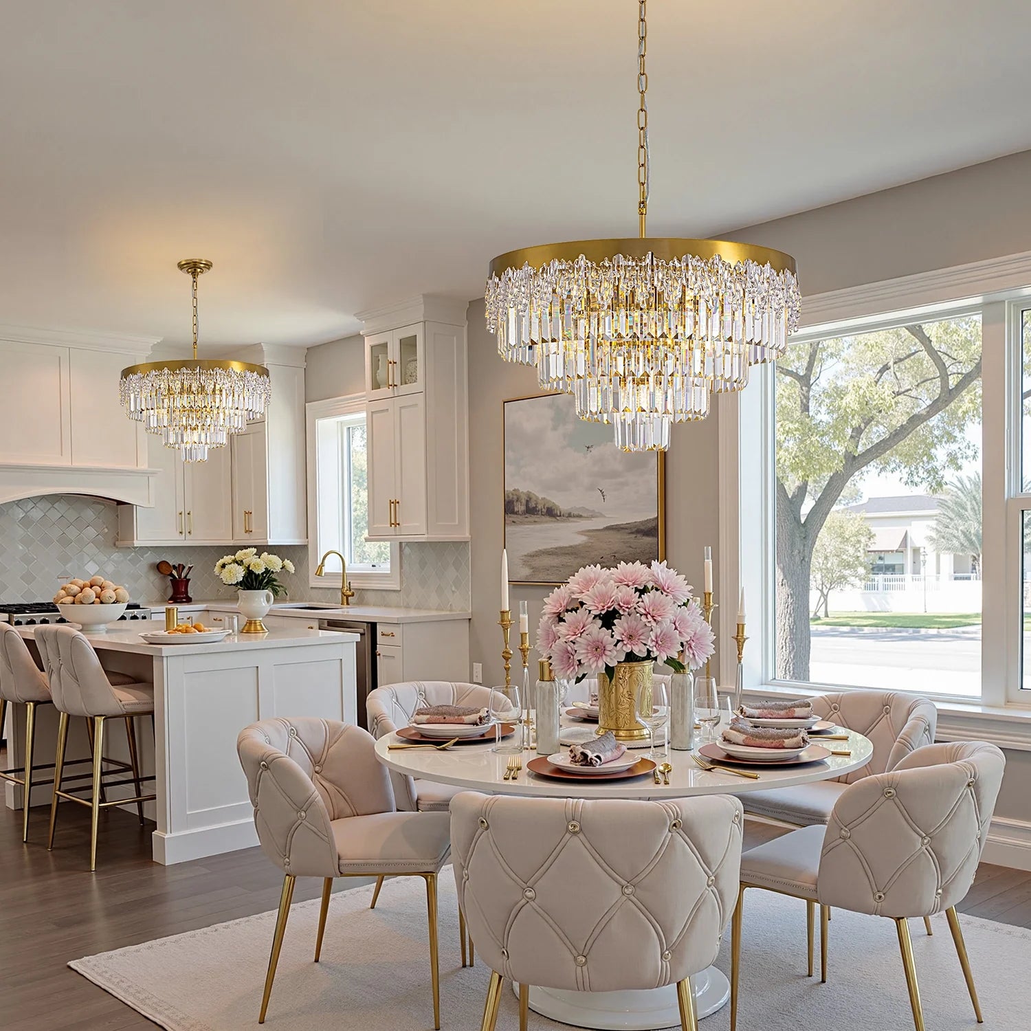 lumina-gold-crystal-tiered-chandelier-versatile-us-Feyran-lighting
