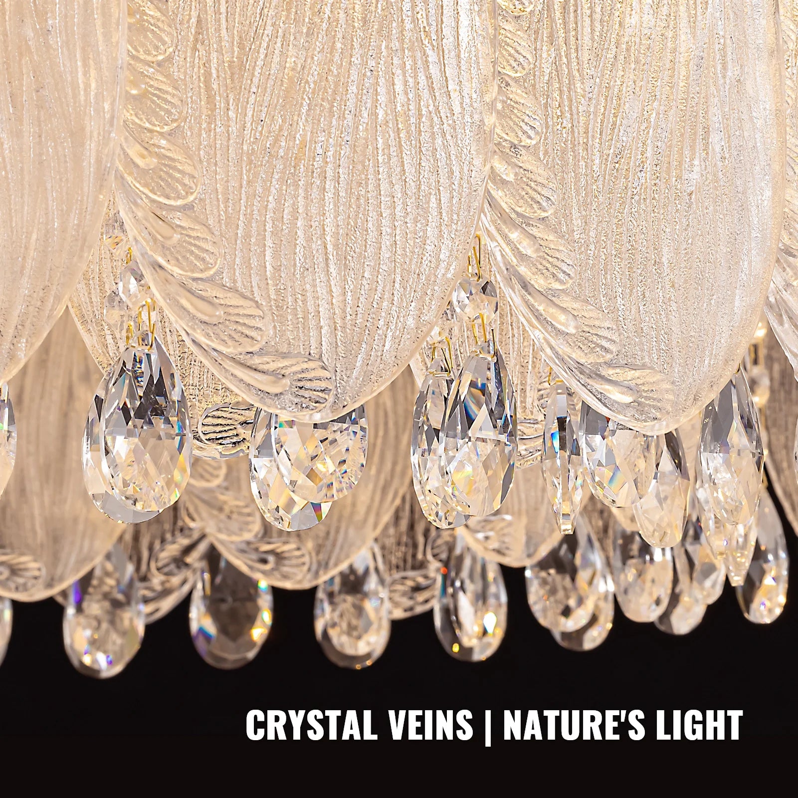 close-up-of-luxe-crystal-glass-round-chandelier-ch344-Feyran-lighting