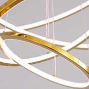 Luxurious Stainless Steel Chandelier for Duplex Living Spaces: Elevate Your Home with Minimalist Elegance-details-2 |Feyran