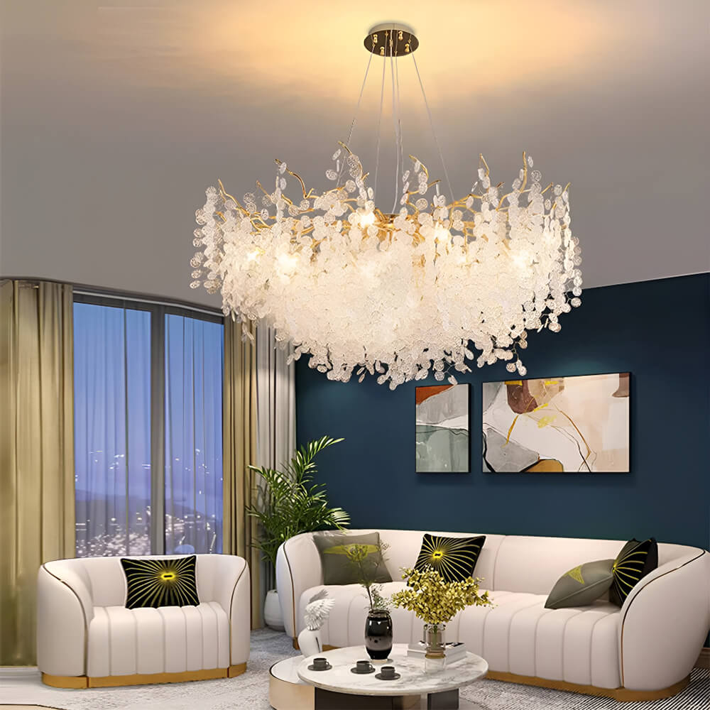 Luxury French Chandelier Money ree Living Room-1 | Feyran Lighting