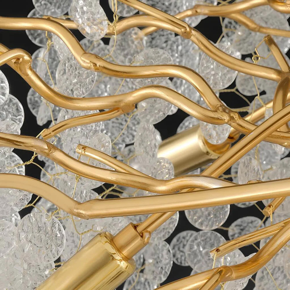 Luxury French Chandelier Money Tree Living Room -detail-1| Feyran