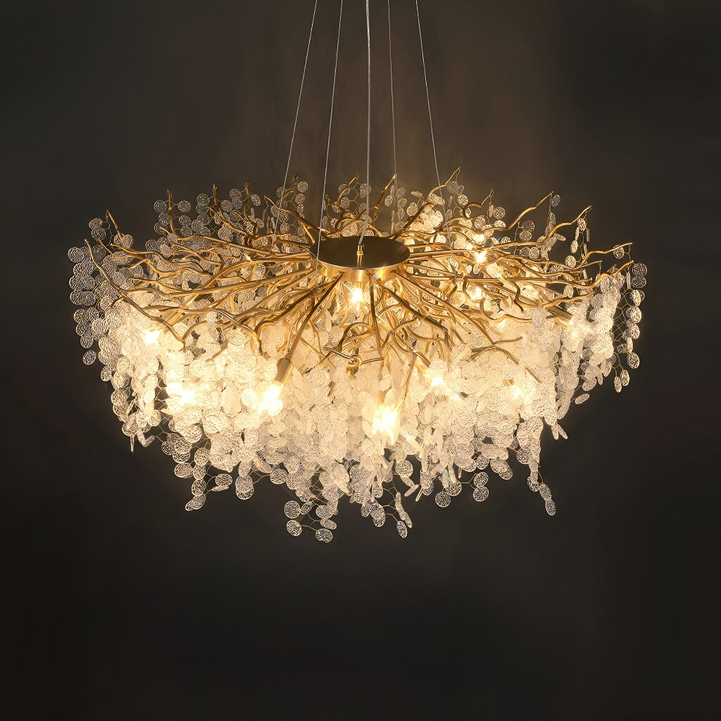 Luxury French Chandelier Money ree Living Room dining room front-view | Feyran