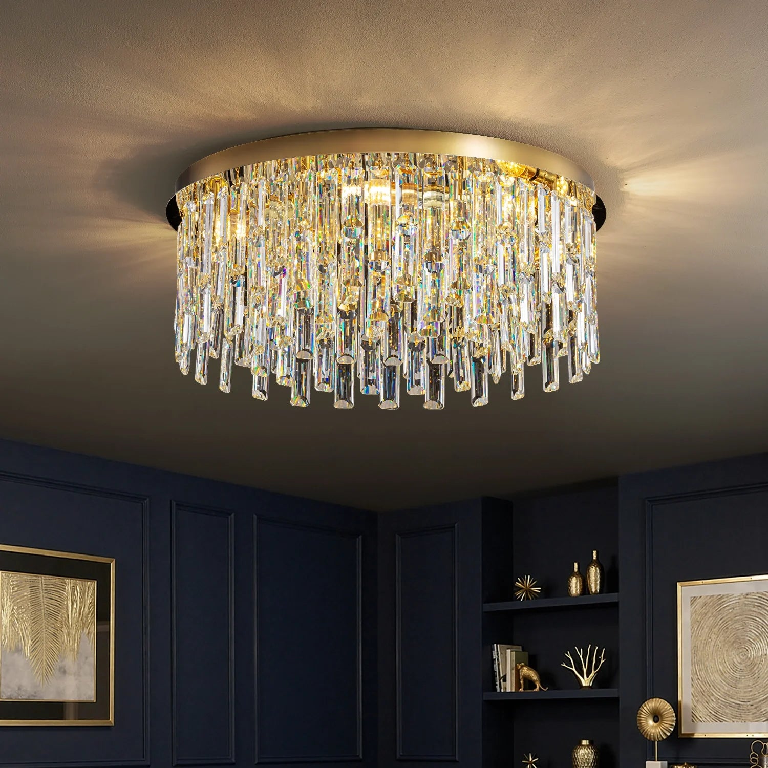 luxury-gold-crystal-flush-mount-chandelier-ch472-Feyran-lighting