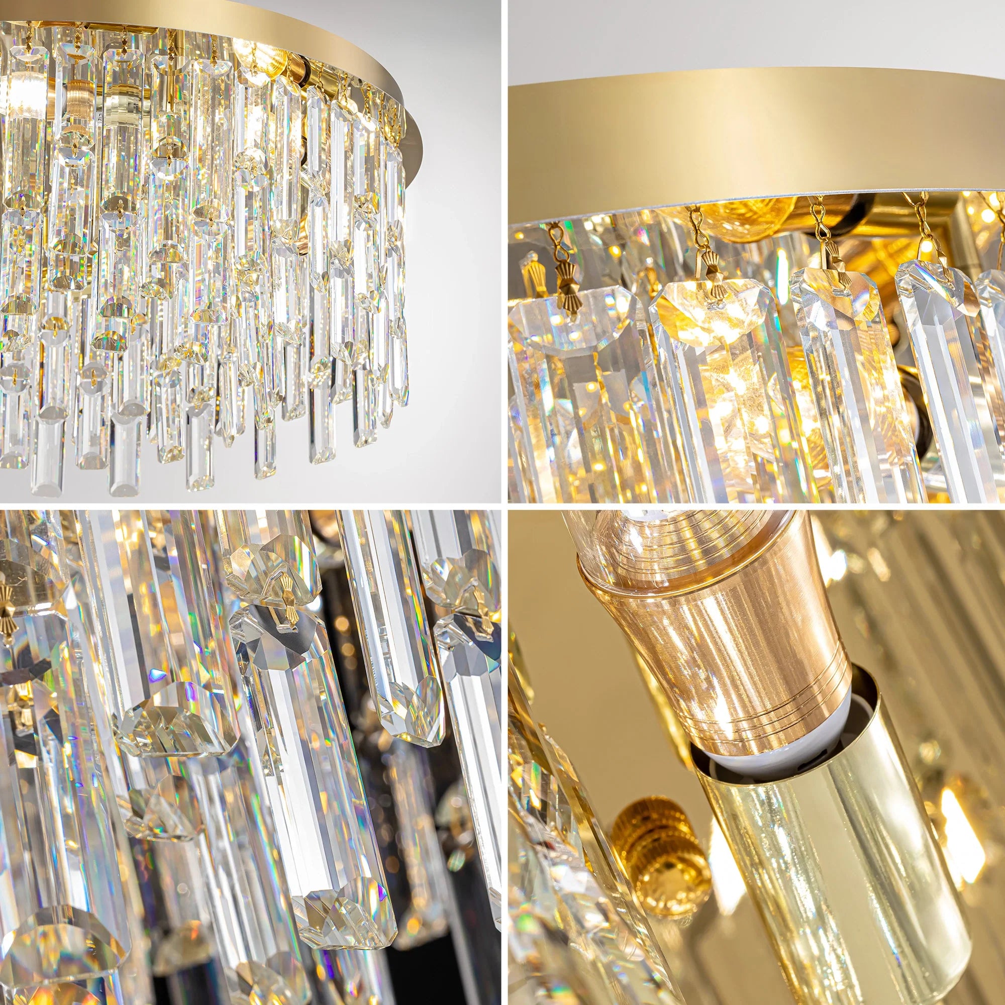 close-up-of-luxury-gold-crystal-flush-mount-chandelier-ch472-Feyran-lighting