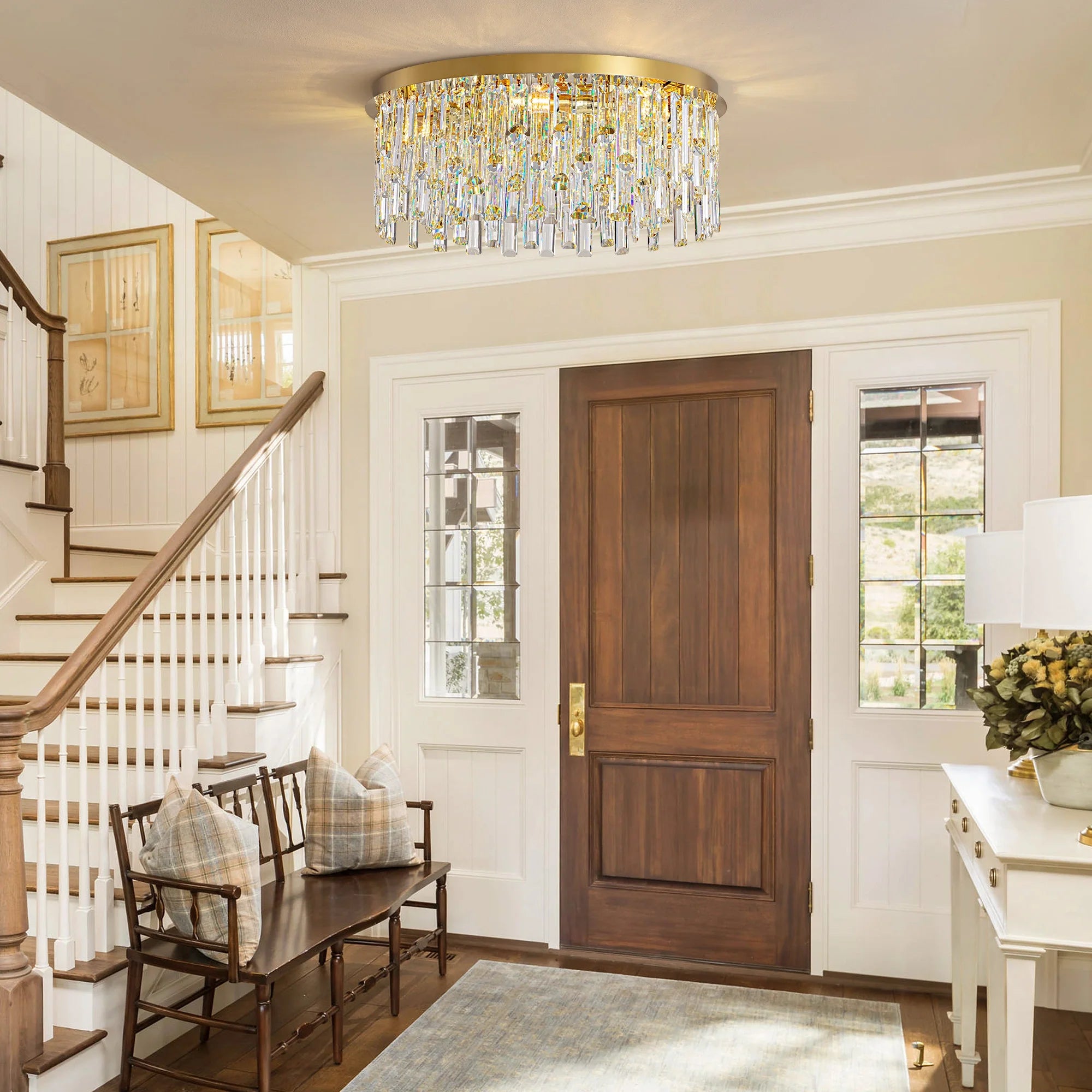 luxury-gold-crystal-flush-mount-chandelier-ch472-Feyran-lighting